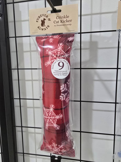 Red Snowflake Cat Kicker