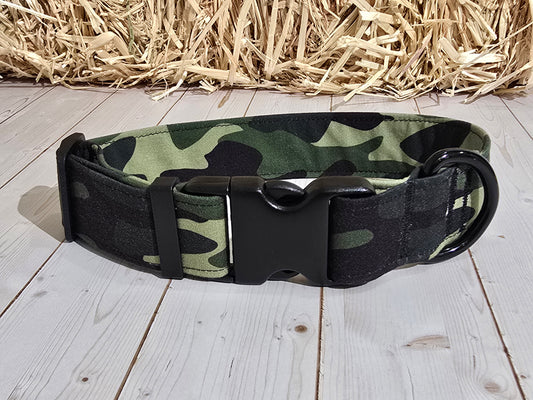 Camo Premium Dog Collar