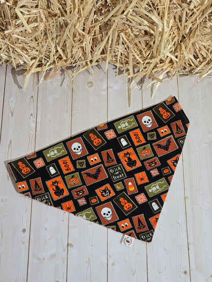 Halloween Medley & Fall Harvest Dogs Bandana
