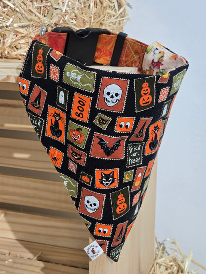 Halloween Medley & Fall Harvest Dogs Bandana